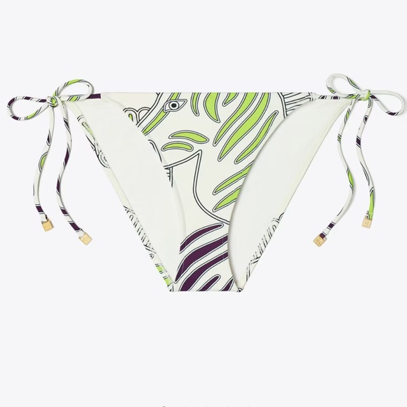 BRAND NEW TORY BURCH "PRINTED STRING BIKINI" - XS - Picture 7 of 9